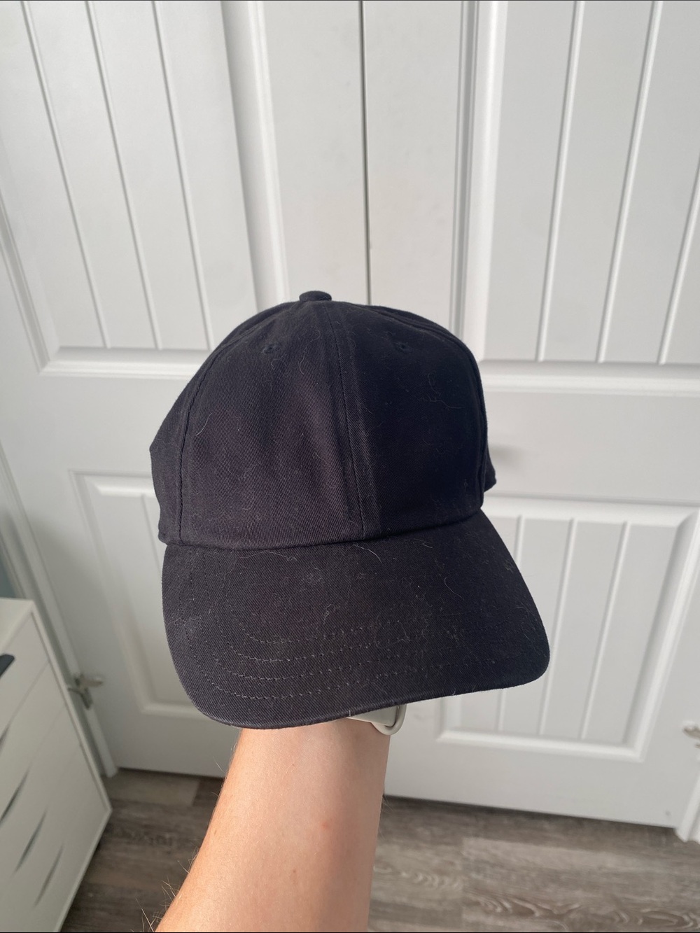 TNA Black Cotton Baseball Cap